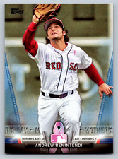 2018 Topps #TS-62 Andrew Benintendi Boston Red Sox Mother's Day Baseball Card