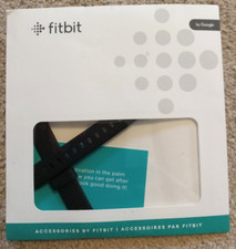 Fitbit Rastreador de Actividad Accesorios Pulsera de Repuesto Negra--¡ENVÍO GRATUITO!