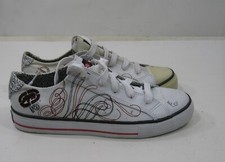 SCARPE DA TENNIS ROSSE MARC ECKO BIANCHE STRINGATE US DONNA taglia 8,5