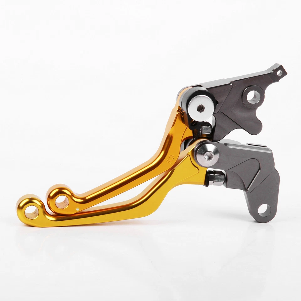 For Suzuki DRZ400S /SM 2000-2021 Clutch Brake Pivot Levers CNC Gold US 2015 2016 - Image 4 of 4
