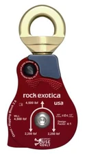 ROCK EXOTICA Material Handling 2.6" Omni-Block Swivel Pulley ASME Certified