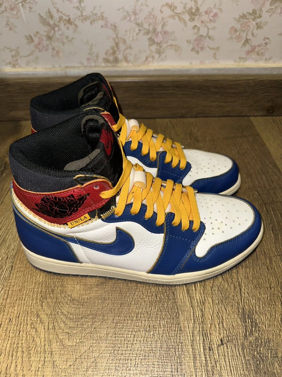 Size 9.5 - Jordan 1 Retro High NRG Promo x Union LA Storm Blue | eBay