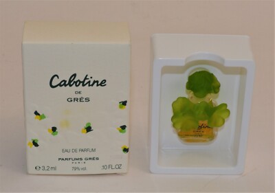 Cabotine de Gres Eau de Parfum 3.2ml collectible mini bottle w box Made France