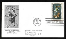 #1386 6c William M. Harnett - Artmaster FDC