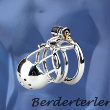 Stainless Steel Metal Male Chastity Cage Chastity Device Restraint Rings Locks