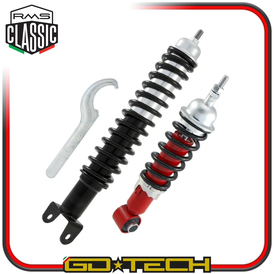 Kit Amortisseurs Avant Arrière RMS Pour Vespa 50 Special N L R 125 Primavera - Photo 1/1