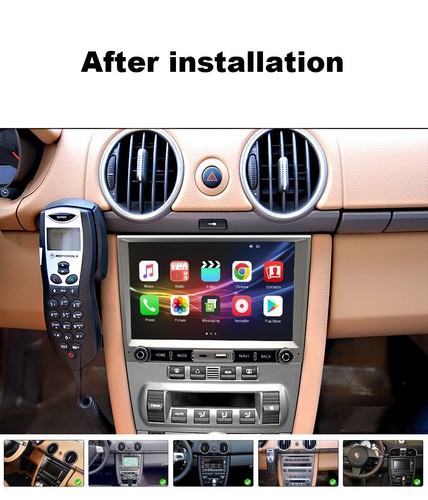 8"Touchscreen Android 13 Autoradio GPS Navigation Für Porsche Cayman Boxster 987 - Picture 4 of 21