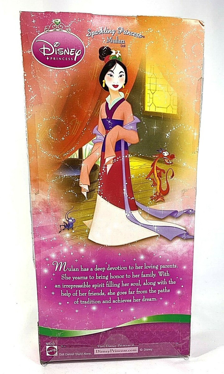 Disney Sparkling Princess Mulan Doll - NEW IN BOX | eBay