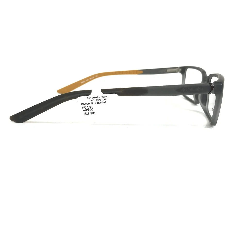 Monturas de gafas Columbia C8023 039 gris mate transparente amarillo 58-18-150 Foto 3 de 4