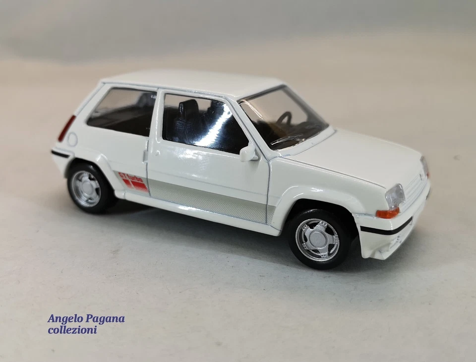 modellino auto 1/43 Renault super cinque 5 gt turbo modellini da collezione B - Immagine 3 di 4
