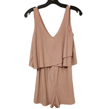 One Clothing, Romper, Shorts, Blush color, Size XS