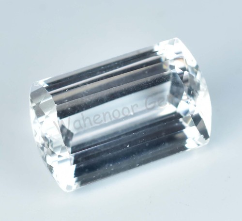 11.50 Ct Natural White Colorless Goshenite Flawless Certified Gemstone - Picture 3 of 6