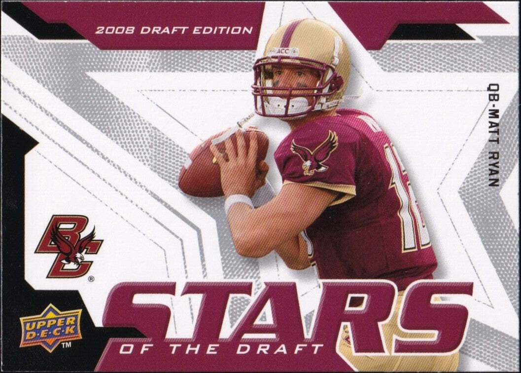 2008 Upper Deck Draft Edition Stars of the Draft #SOD2 - Matt Ryan Rookie