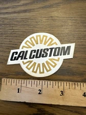 1970s Vintage Cal Custom California Hot Rod Racing Decal