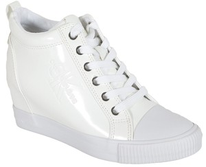 calvin klein ritzy wedge trainers