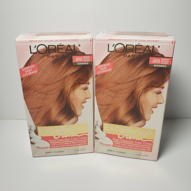 loreal excellence reddish blonde