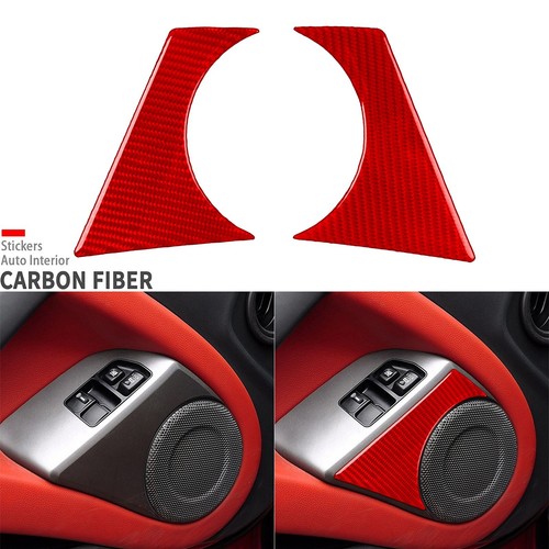 42Pcs Red Carbon Fiber Full Interior Trim Kits For Mitsubishi Eclipse 2006-2012 - Picture 10 of 24