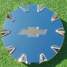 Chrome REAR Center Cap for OEM Factory Chevrolet SSR Wheel Chevy Bowtie ONE New