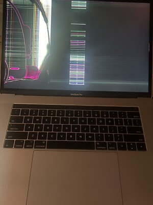 Apple A1707 MacBook Pro 2017 15'' Intel i7-7920HQ 16GB 1TB SSD Screen Bleed Grey