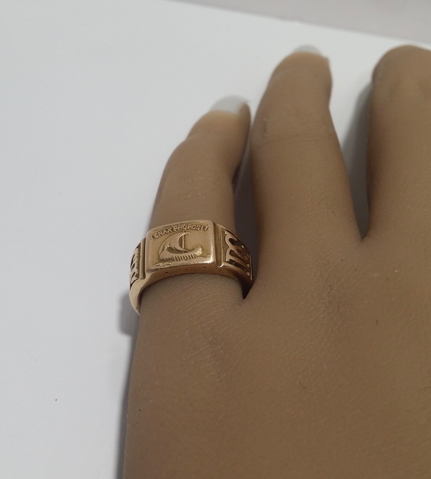 14K Yellow Gold 1923 CHS DC High School Class Ring Size 5 | eBay