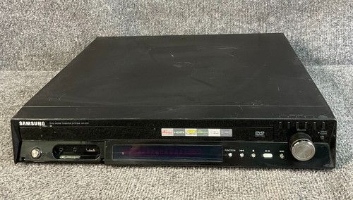 Samsung DVD Home Theater System HT-X70 HDMI 5 Disc Changer W/O Remote - Black