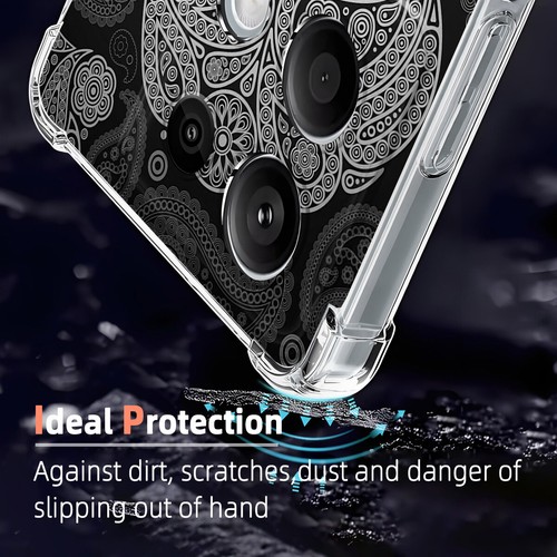 Phone Case For Xiaomi 14 15 Redmi Note 12 13 14 Gothic Style Soft Silicone Cover - Zdjęcie 35 z 57