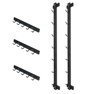 Storage Rack for Lat Pulldown Attachments Wall Mounted Lat Pull Down Bar for Gym