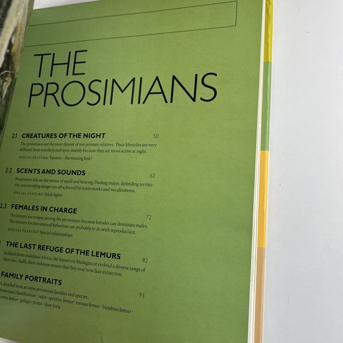 Cousins Our Primate Relatives by Robin Dunbar Large Hardcover Animal Nature Book - Picture 9 of 15