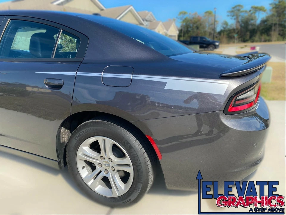 2015-2023 Fits Dodge Charger Decals Side Viper Vinyl Stripes 3m Graphics Sticker - Изображение 3 из 4