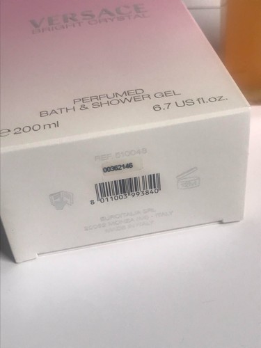 Versace Bright Crystal Women Bath and Shower Gel 200 mL (6.7 oz) Not sealed - Bild 4 von 4