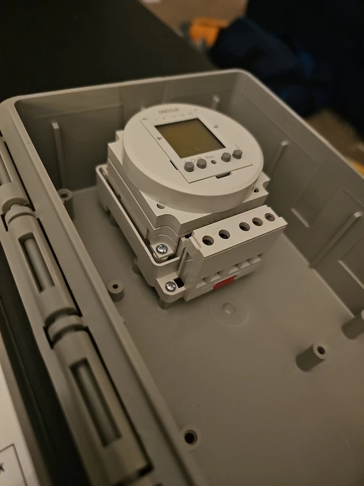 Grasslin Intermatic FM1D50O12 12V 16A 24/7 Electric Time Switch W/ ULType 3R Box - Image 4 of 4