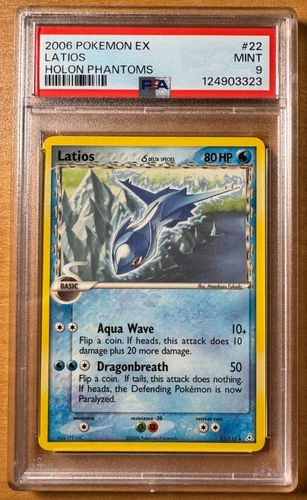 Latios (Delta Species) 22/110 Holon Phantoms Regular PSA 9