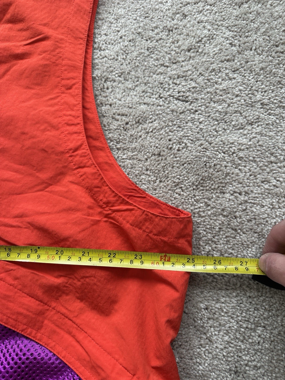 New Nike ACG Vest Gilet BQ3619-634 Habanero Red/Purple - Men's Size Large thumbnail 12