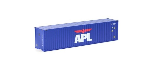 "Herpa 960243 - 1/87 40Ft Highcube Container \"Apl\" (40 Ft Container) - Neu"-image