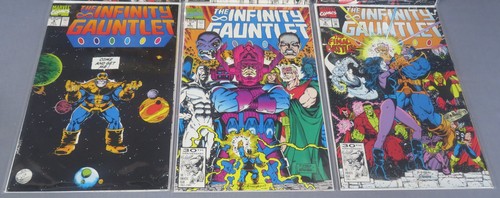 INFINITY GAUNTLET #1 2 3 4 5 6 (Full Run 1-6) Marvel Comics 1991 Thanos Mephisto - Picture 3 of 3