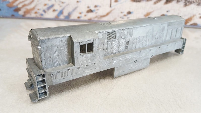 HO SCALE BOWSER H15/16-44 DIESEL LOCOMOTIVE SHELL (METAL) 🔥🔥🔥🔥🔥🔥