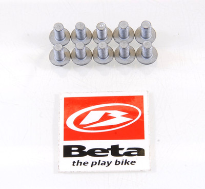 11.47015.000 Beta Schraube M6x12 Bolzen 10er Pack RR 50 125 200 Alp Evo Xtrainer