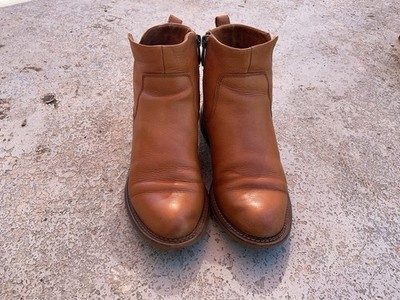 Franco Sarto Honda Brown Chelsea ankle boots Women s US 9.5