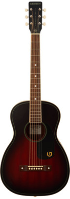 Gretsch Jim Dandy Parlor Size Acoustic Guitar, Deep Cherry Burst Finish