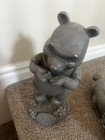 Disney Piglet &Winnie The Pooh White Swan Disney Garden Statue Resin Figure 8.5” — photo 5