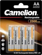 Camelion HR6 AA 2500mAh BOX Rechargeable batteries, 4 piece