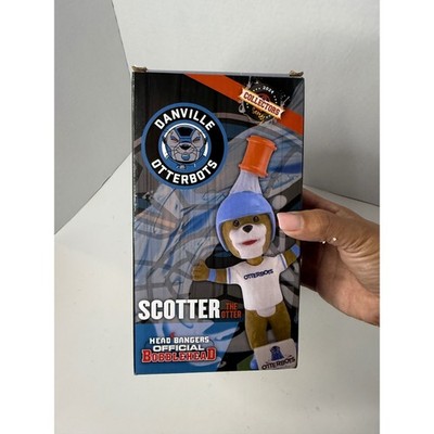 Danville Otterbots Scotter The Otter Head Bangers Official Bobblehead