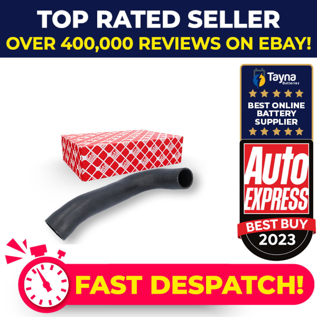 Turbo Hose 33015 Febi Charger A9015282282 9015282282 Genuine Quality Guaranteed