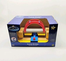 Imaginarium Wooden Railway Train Swing Rotate Bridge BRIO Thomas Toys-R-Us NEW