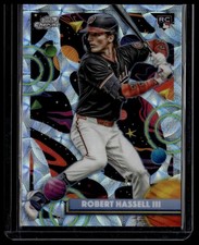 Robert Hassell III 2025 Topps Chrome Cosmic Nucleus Refractor Rookie