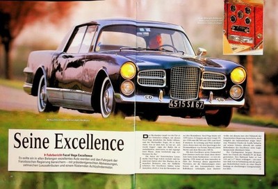 Motor Klassik 06/1998 Facel Vega Excellence mit 335PS im Fahrbericht auf 5 Seite