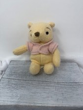 Disney Winnie the Pooh CLASSIC POOH 7" Beanbag Plush Stuffed Animal Toy