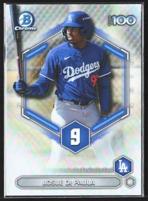 2026 Bowman #BTP-9 Josue De Paula Bowman Scouts' Top 100