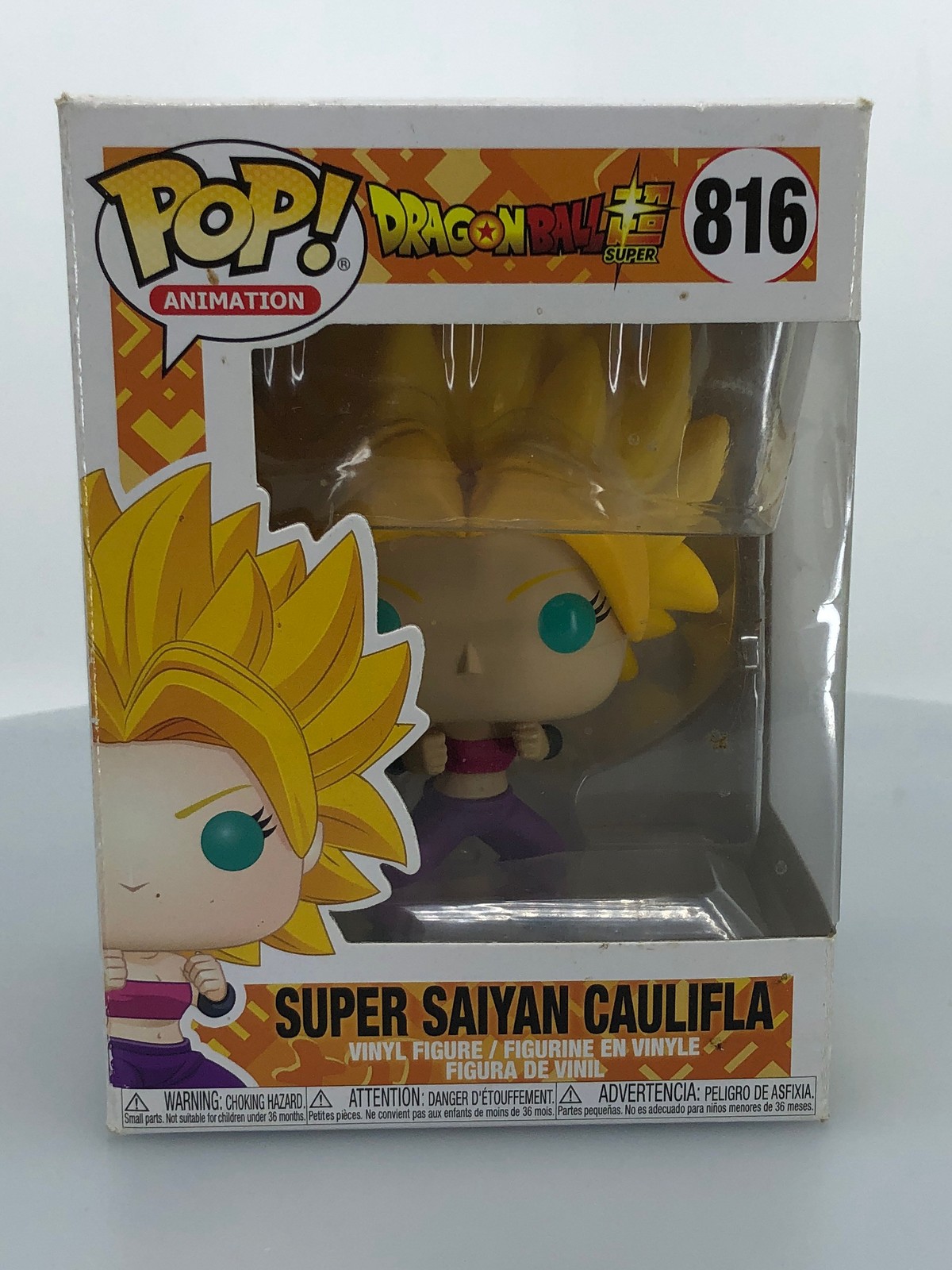 Super Saiyan Caulifla #816 Damaged Box See Pics