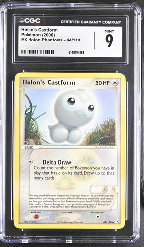 Holon's Castform graded CGC 9 for sale on eBay